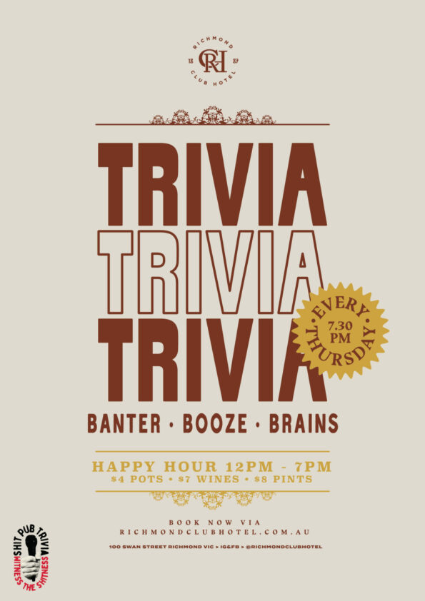 Happy Hour Richmond Club Hotel