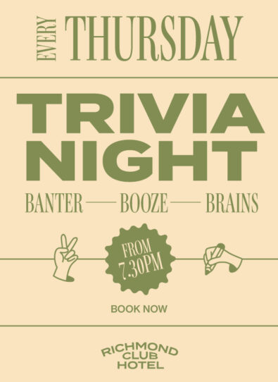 Richmond Club Hotel Trivian Web Poster